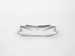 Plateau en métal, design italien, années 1970, fabriqué par Cassetti