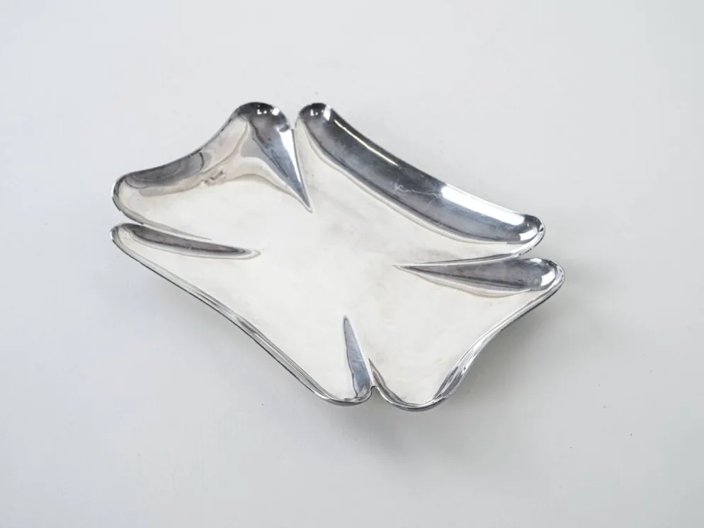 Plateau en métal, design italien, années 1970, fabriqué par Cassetti
