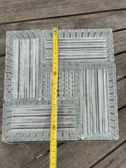 Plateau en verre apéritif