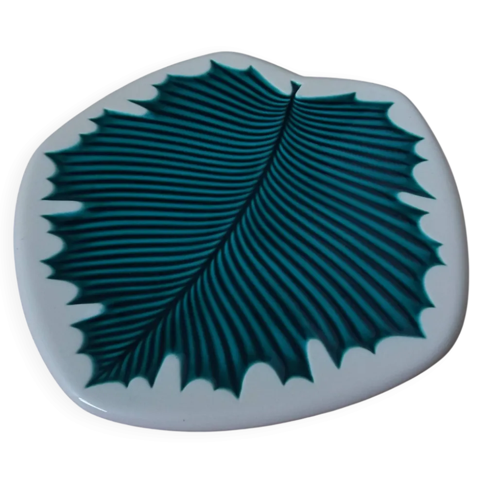 Plateau feuille Verceram modèle 4675, années 50