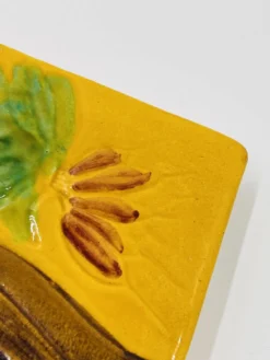 Plateau à fromages carré avec couteau Vallauris