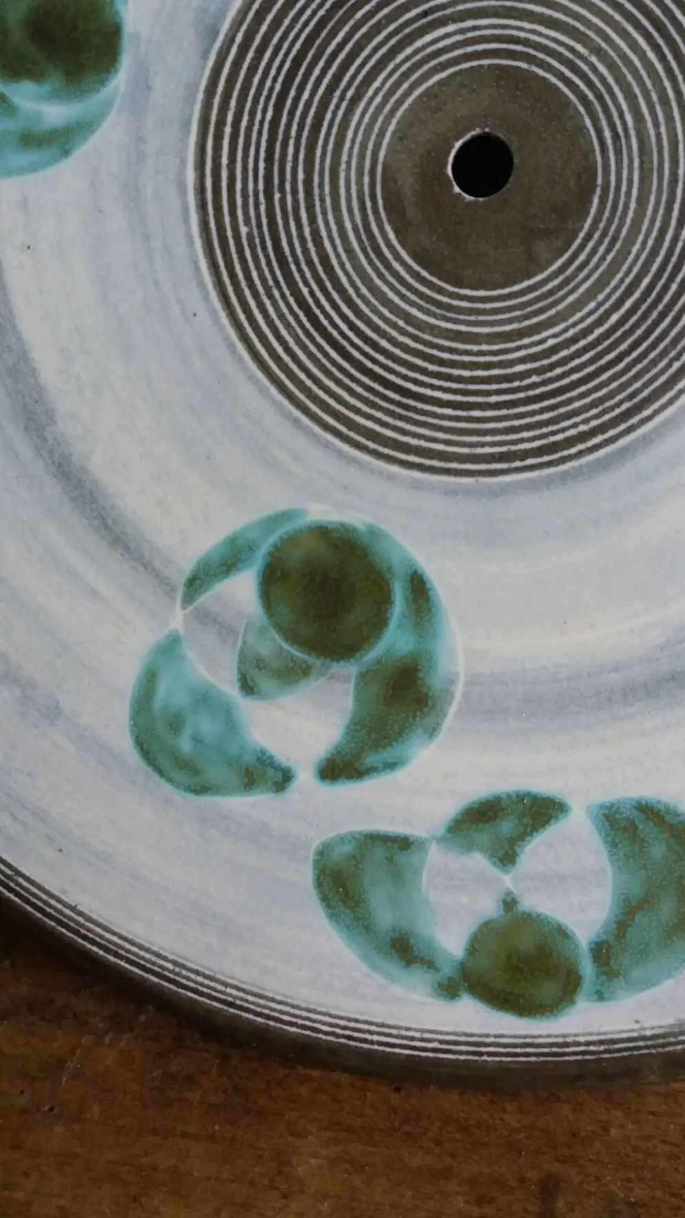 Plateau à fromage signé LUC Auguste Lucchesi Vallauris