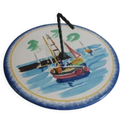 Plateau à fromages Le phare et le port