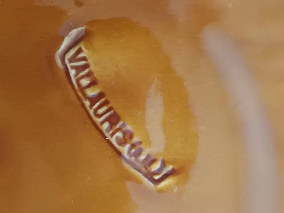 Plateau à fromage Vallauris avec cloche – décor épis de blé