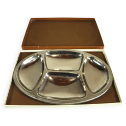 Plateau à hors d'oeuvres 38 x 25 - années 70
