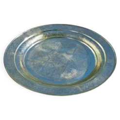 Plateau laiton style oriental