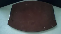 Plateau miroir ancien biseauté