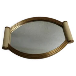 Plateau miroir Art déco
