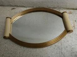 Plateau miroir Art déco