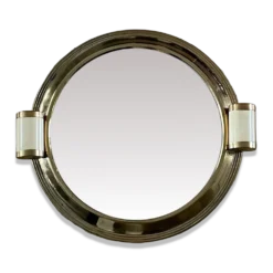 Plateau-miroir art-déco années 50