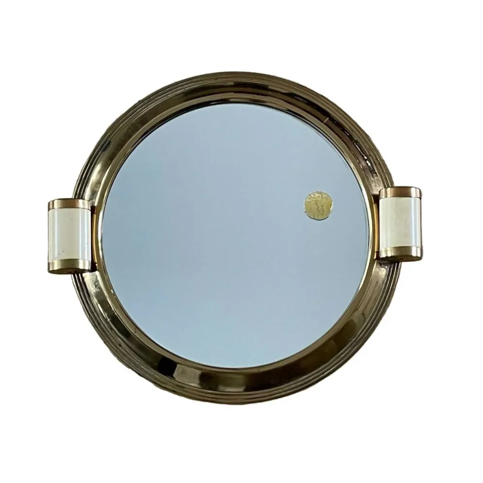 Plateau-miroir art-déco années 50