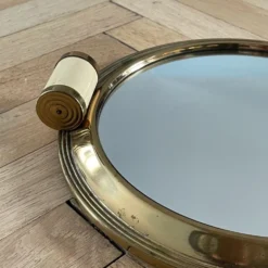 Plateau-miroir art-déco années 50