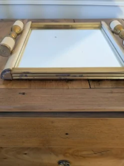 Plateau miroir Art Deco