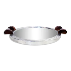 Plateau miroir art deco