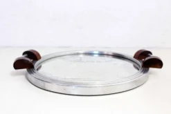 Plateau miroir art deco