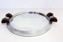 Plateau miroir art deco