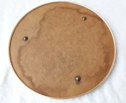 Plateau miroir rond