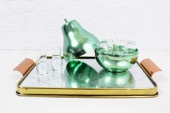 Plateau miroir vintage