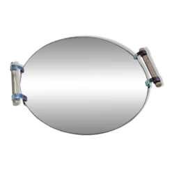 plateau miroir vintage 45 cm