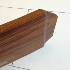 Plateau serviteur rectangulaire en teck massif