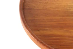 Plateau tournant Lazy Susan en teck - design danois