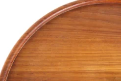 Plateau tournant Lazy Susan en teck - design danois