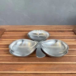 Plateau trèfle en inox 18/10