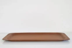 Plateau vintage en teck de Silva Suede 1960