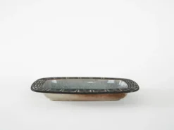 Plat en céramique, design danois, années 1960, fabriqué par Frank Keramik