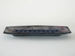 Plat en céramique, design danois, années 1960, designer : Marianne Starck
