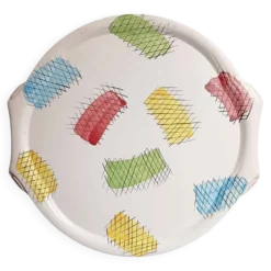 Plat en céramique Poët-Laval 50’s