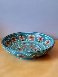 Plat en céramique Robert Picault 1960