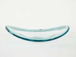 Plat en cristal, design danois, années 1960, fabriqué par Royal Copenhagen