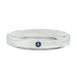Plat en cristal, design danois, années 1970, fabriqué par Royal Copenhagen