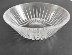 Plat en cristal Val Saint Lambert