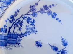 Plat en faïence de Creil et Montereau modèle Japon