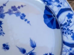 Plat en faïence de Creil et Montereau modèle Japon