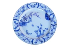 Plat en faïence de Creil et Montereau modèle Japon