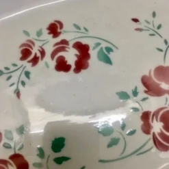 Plat en faïence vintage