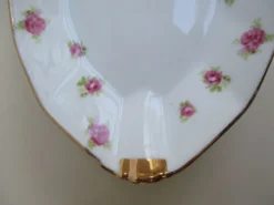 Plat en porcelaine C. B &Cie V France - art déco