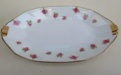 Plat en porcelaine C. B &Cie V France - art déco