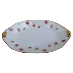 Plat en porcelaine C. B &Cie V France - art déco