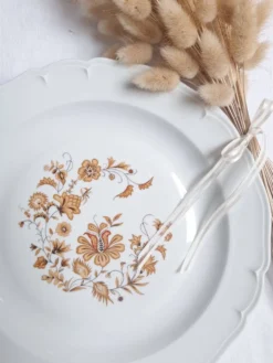 Plat en porcelaine de Limoges