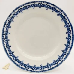 6 plates « Orchies - Nord ». Modèle Mikado.