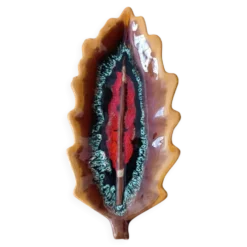 Plat feuille vallauris