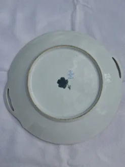 Plat à gateaux porcelaine