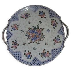 Plat à gateaux porcelaine