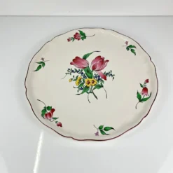 Plat à gâteau KG Lunéville, modèle 