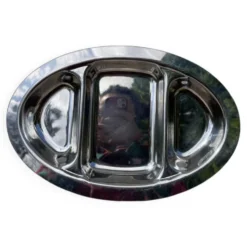 Plat inox compartimenté Rémy Letang