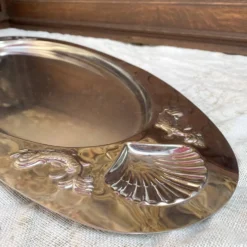 Plat inox poisson et crustacés Jean Couzon